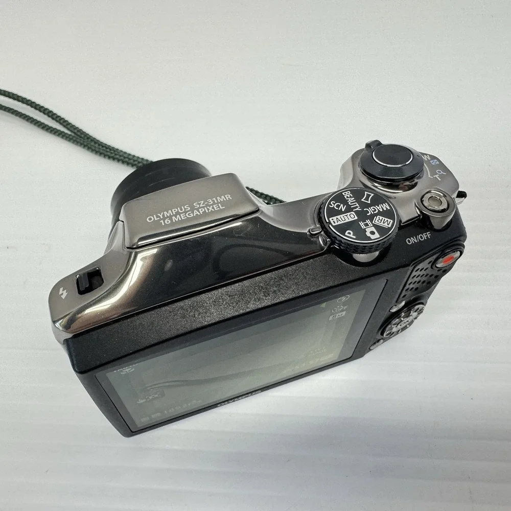 Olympus SZ-31MR 16MP Full HD Compact Digital Camera Tested & Working READ